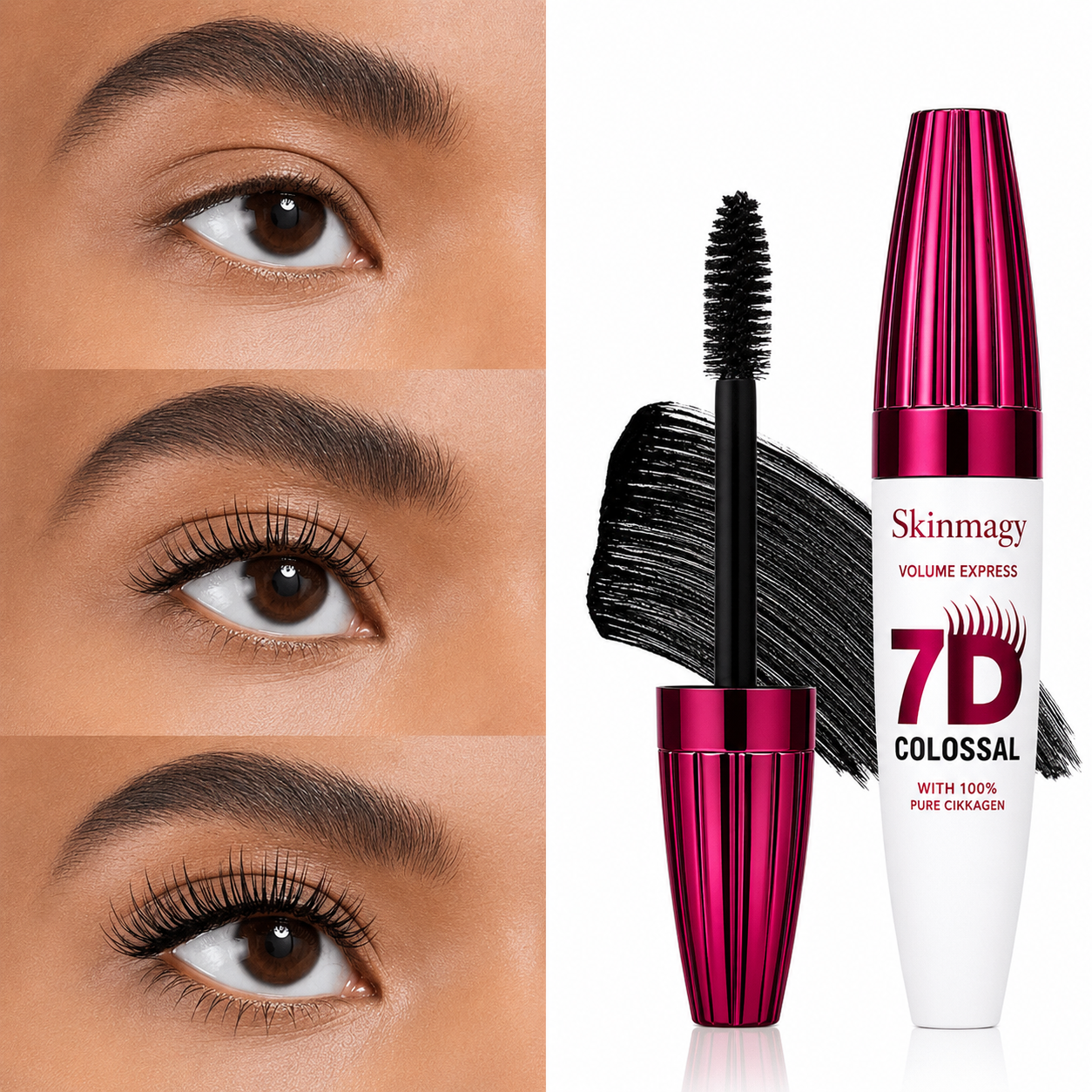 🔥Last Day-Buy 1 Get 1 Free🔥7D Waterproof Long Lasting Volume Mascara
