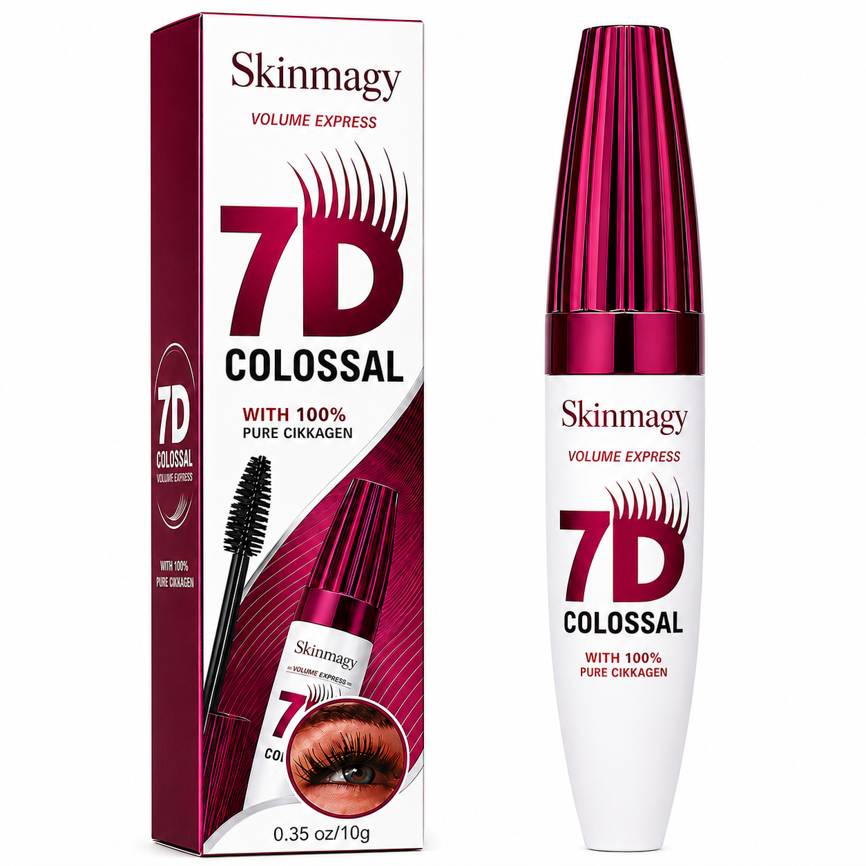 🔥Last Day-Buy 1 Get 1 Free🔥7D Waterproof Long Lasting Volume Mascara