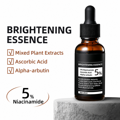 Last Day-Buy 1 Get 1 Free💙Niacinamide Brightening Essence, Inhibits Melanin, Reduces Acne Scars and Dark Spots, Whitening Serum