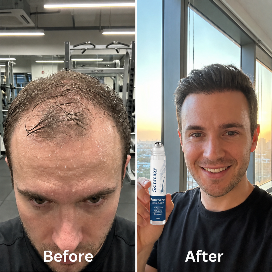 My hairline looks cleaner.