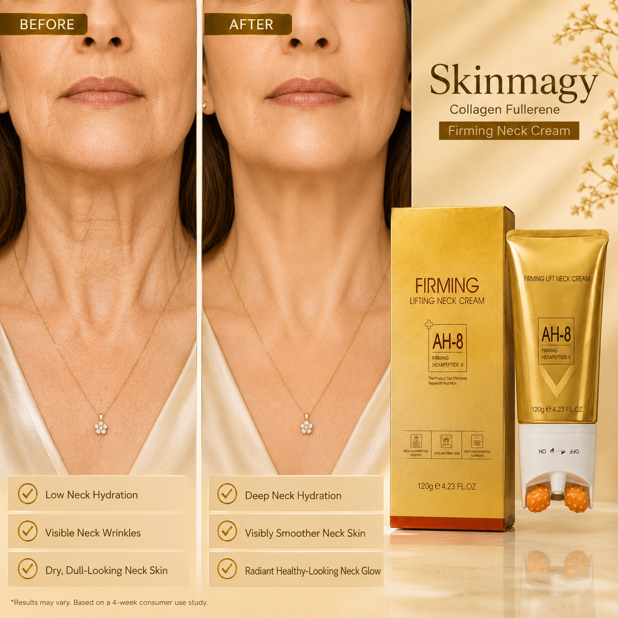 🔥Last Day-Buy 1 Get 1 Free🔥Why 60 Pounds of Invisible Pressure Is Aging Your Neck Faster Than Your Face?