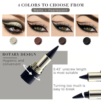 🔥Last Day-Buy 1 Get 1 Free🔥 Waterproof Long-Wear Quick-Drying Gel Eyeliner Pencil