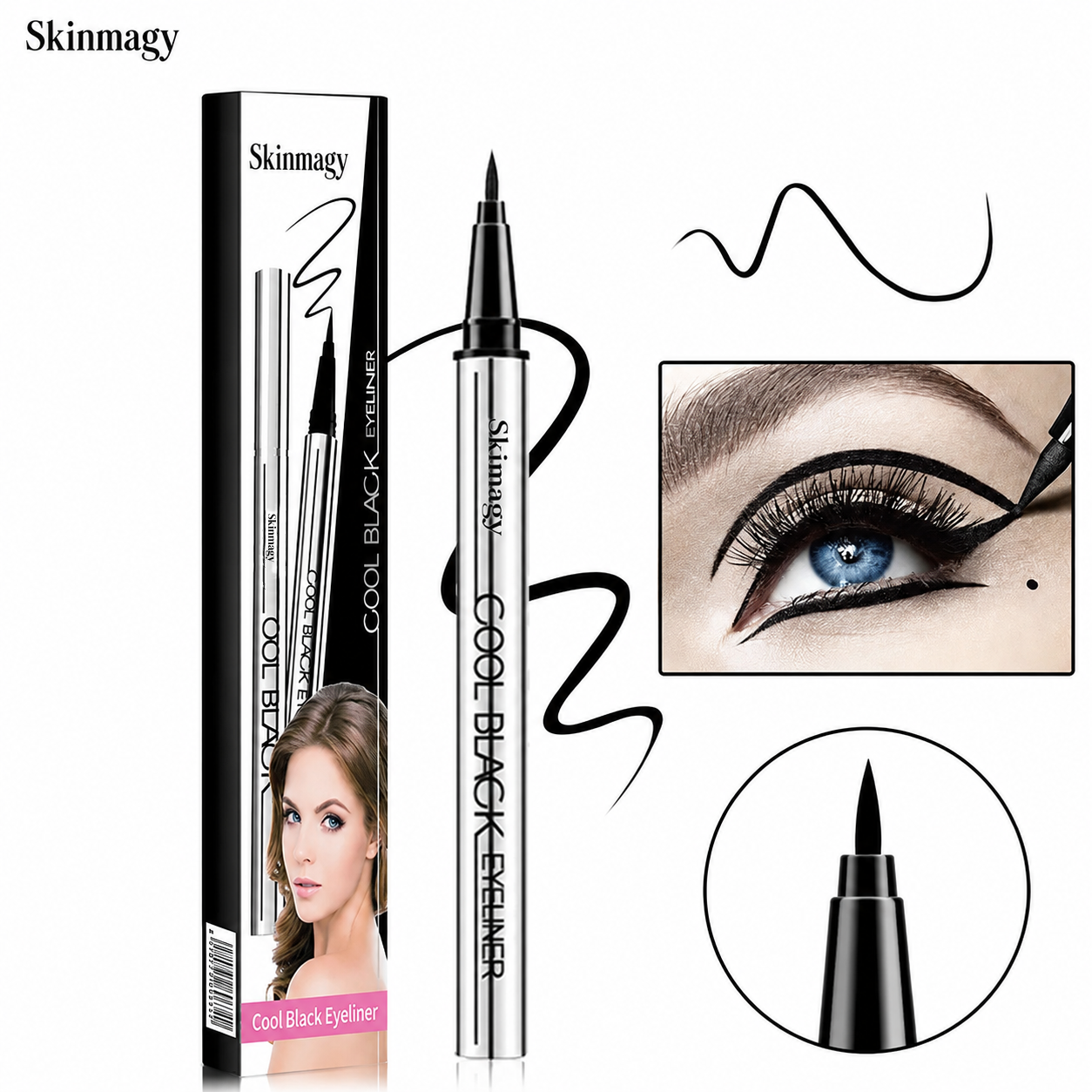 ⏰Last Day-Buy 1 Get 1 Free💙Long-lasting eyeliner